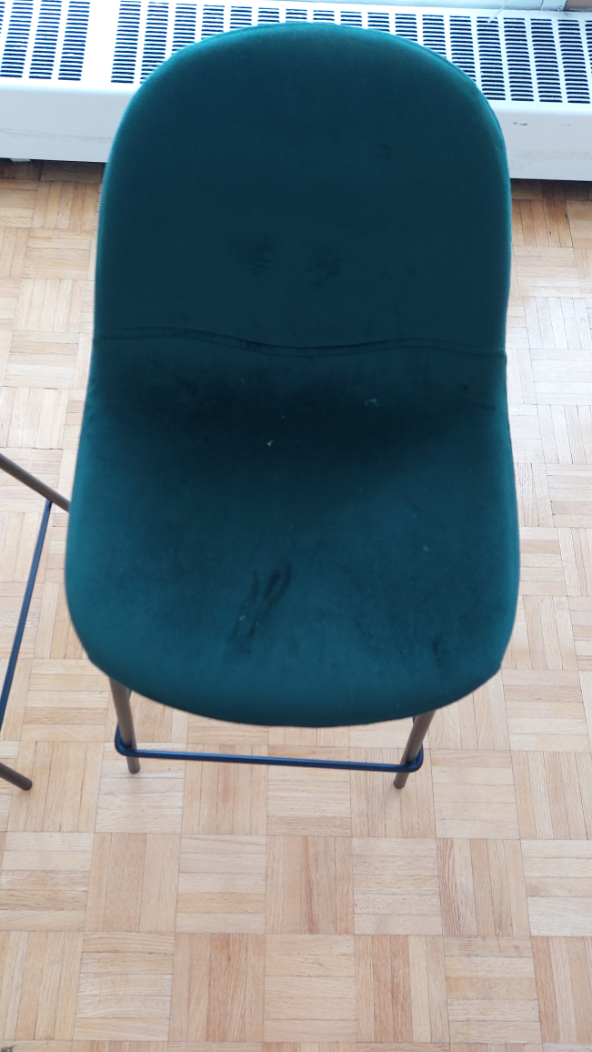 Green Velvet Bar Stools 🧡 - photo 4