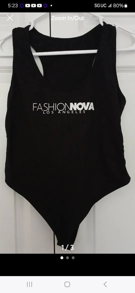 Fashion Nova Bodysuit and Leggings Set thumbnail