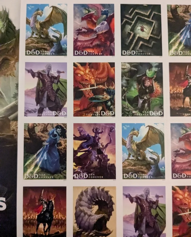Dungeons & Dragons Forever Stamps image indicator(3)