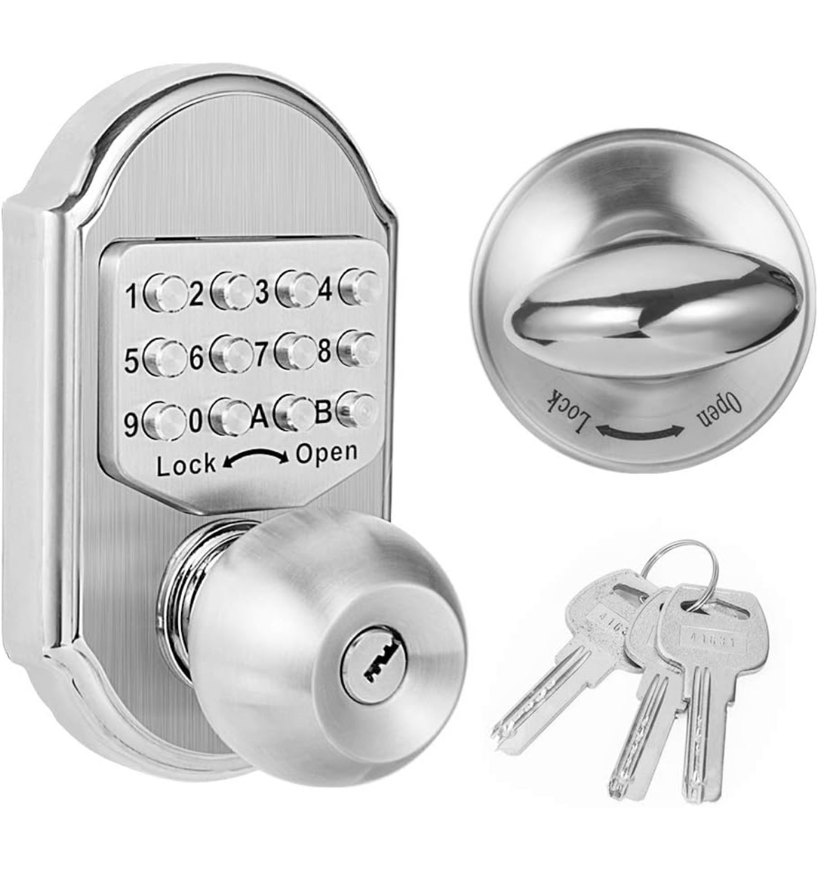 Digital Door Lock with Key