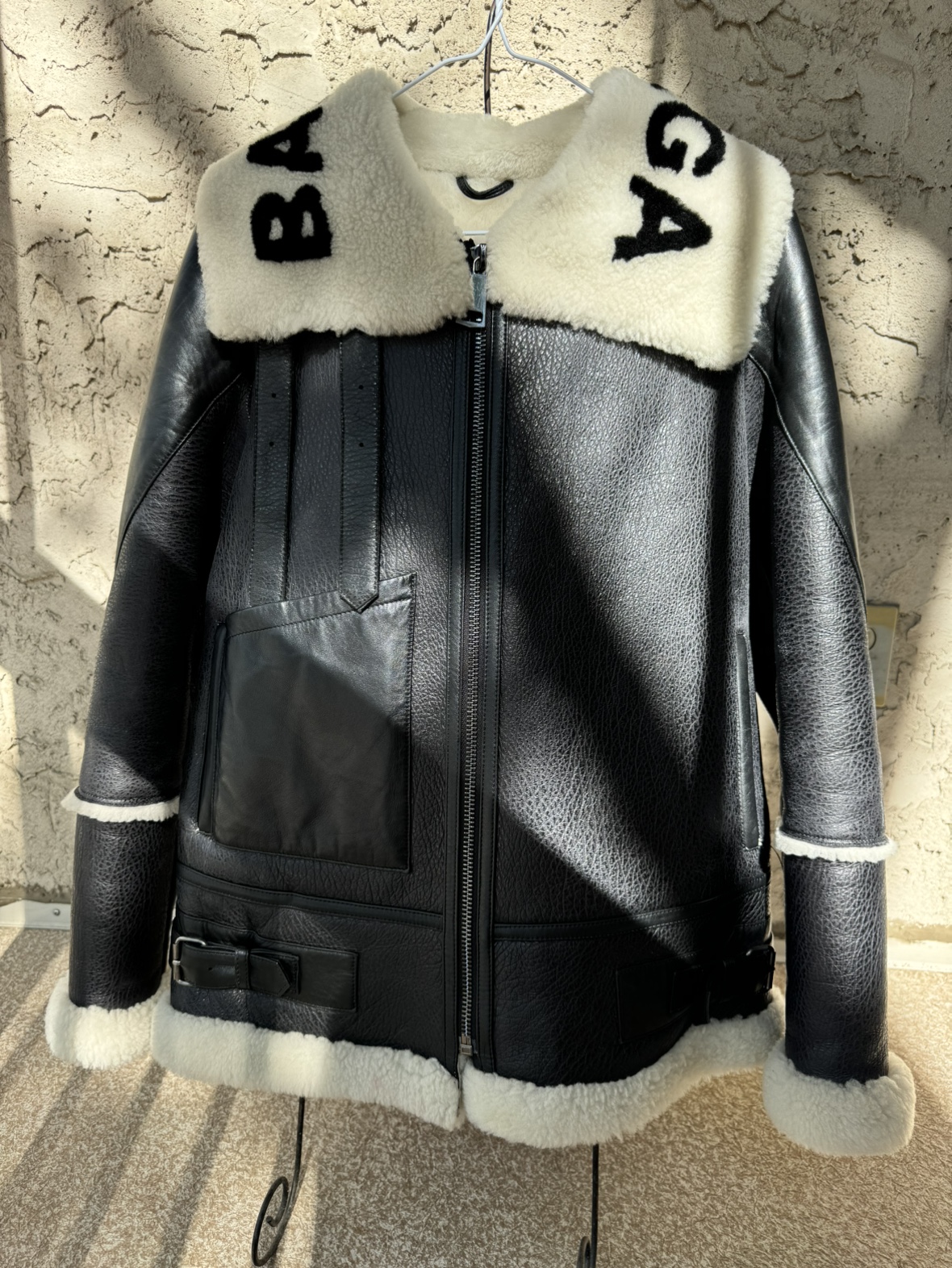 Balenciaga Shearling Jacket