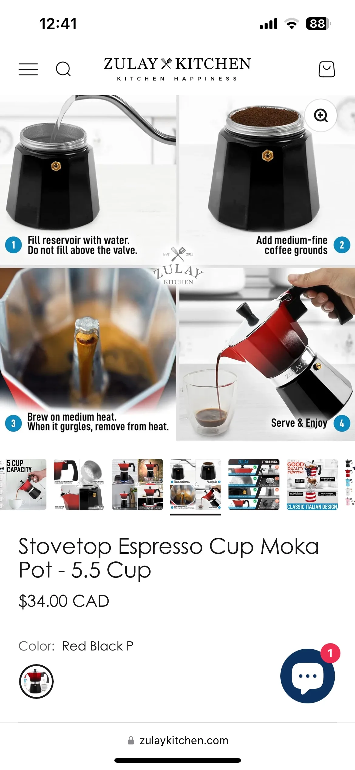 pink aluminum moka pot image indicator(10)