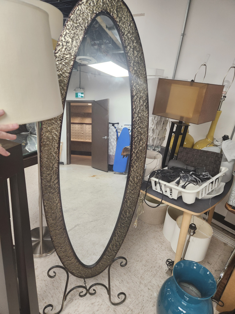Oval Floor Mirror