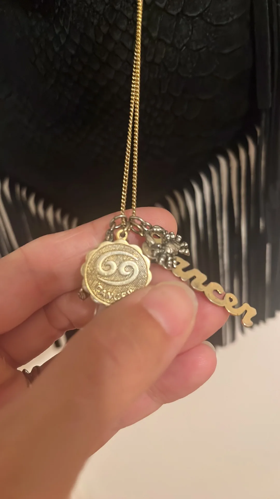 Cancer Zodiac Necklace image indicator(3)