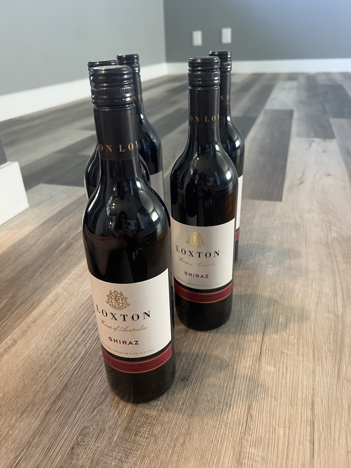 #freecycle Loxton Shiraz Non-alcoholic Wine 5 bottles