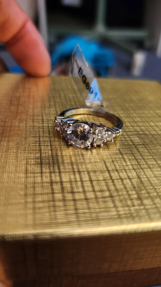 Cubic Zirconia Charmed Aroma ring image indicator(4)