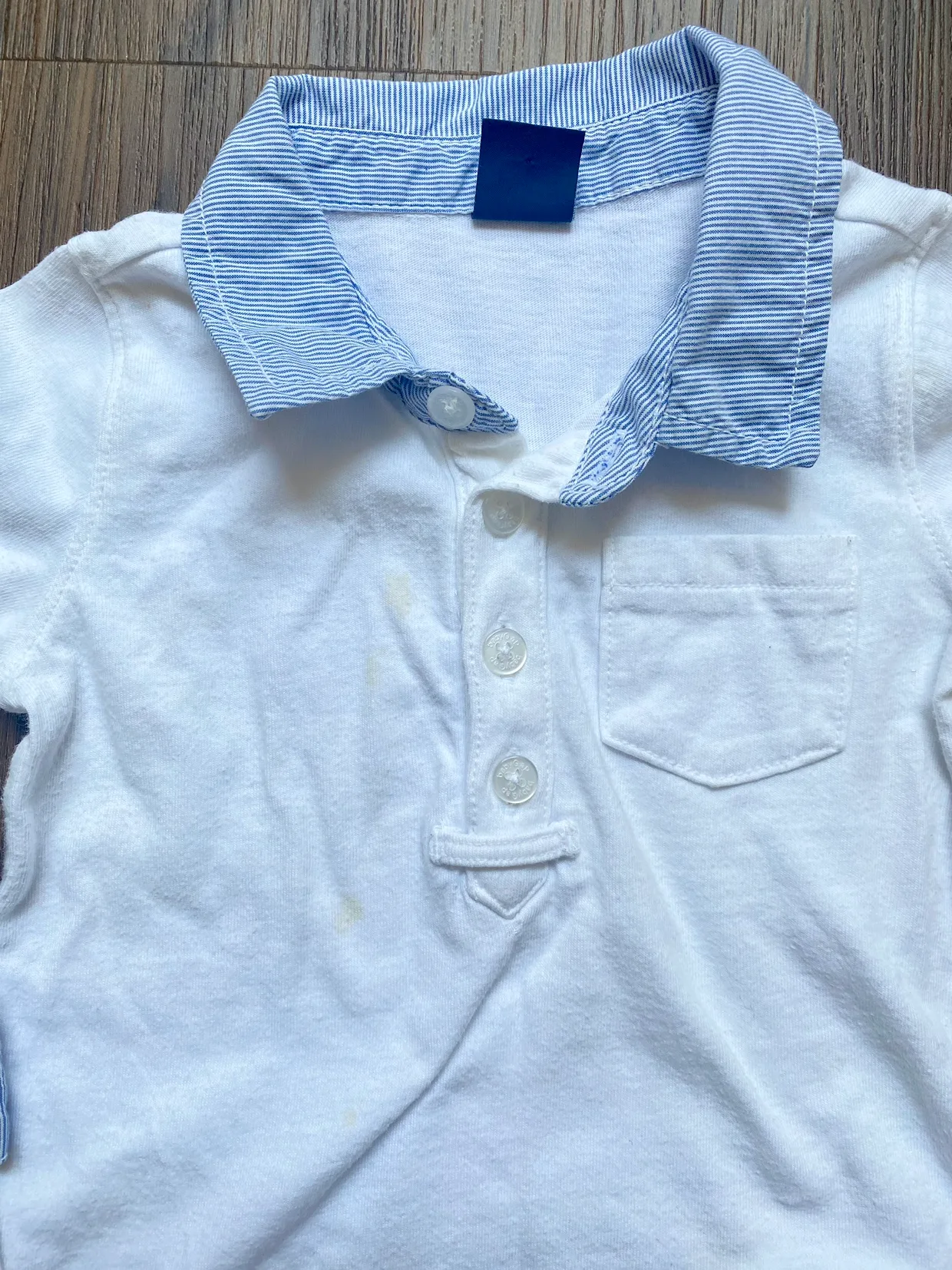 Baby Gap Long Sleeve Polo Shirt, 12-18mths #freecycle image indicator(2)