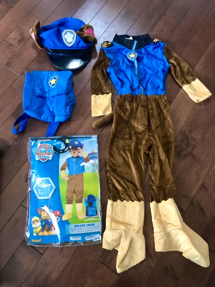 Paw Patrol Chase Costume thumbnail