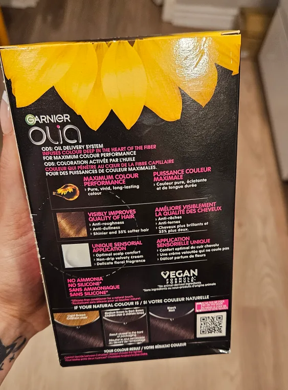 Garnier Olia Hair Dye 4.0 Dark Brown image indicator(3)