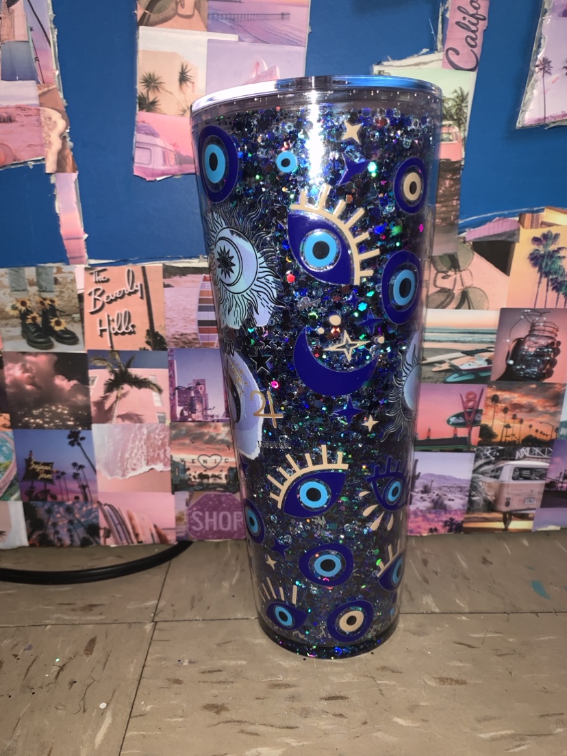 Pisces Glitter Tumbler - photo 3
