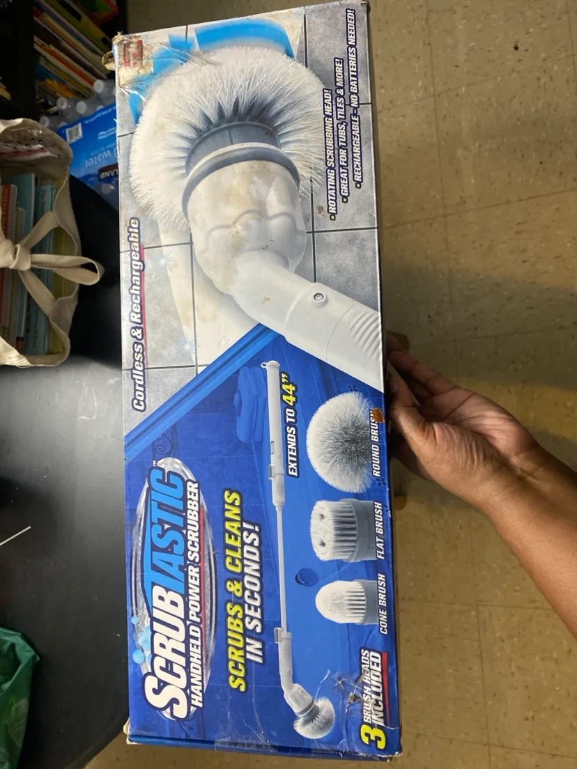 Scrub A-Stic Cordless Handheld Power Scrubber thumbnail