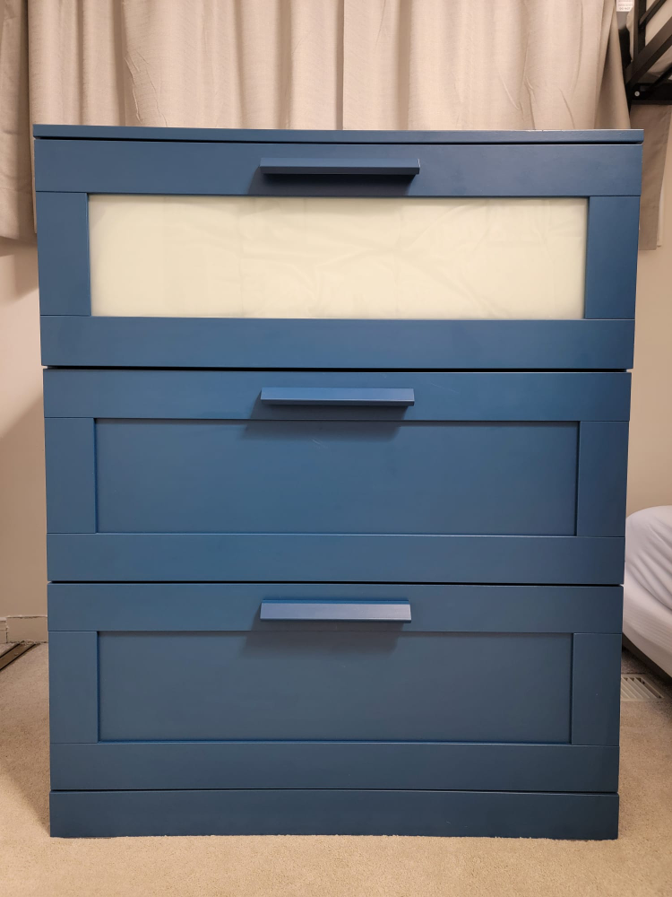 Ikea Brimnes Teal Dresser