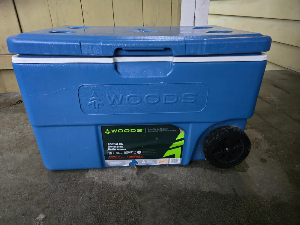 Woods Boreal 65 Wheeled Cooler thumbnail