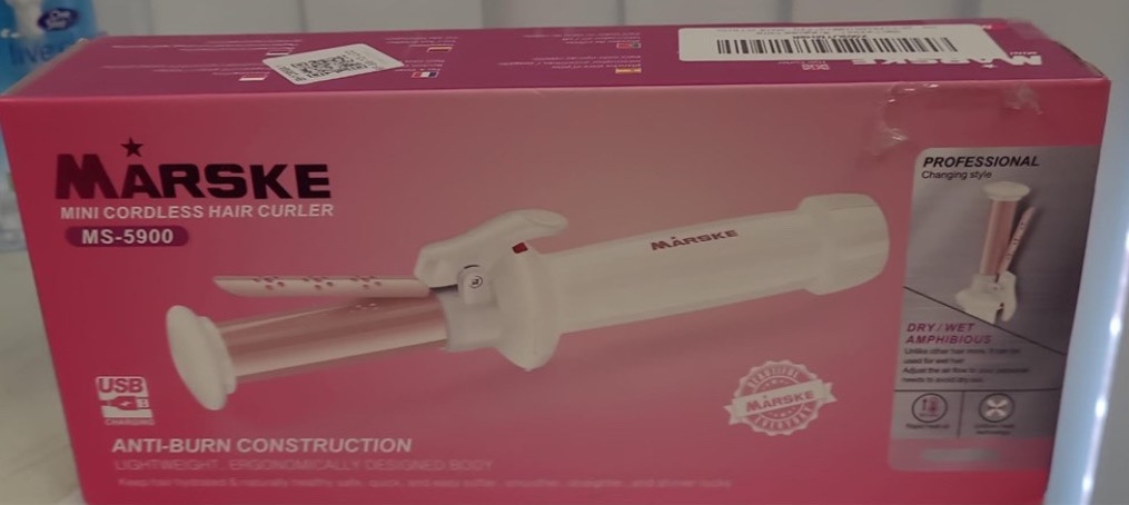 Marske Mini Cordless Hair Curler - photo 2