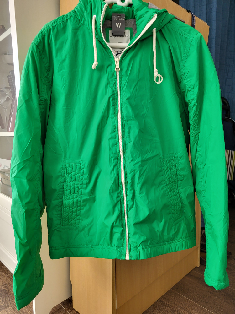 Men's Green Champion Hooded Jacket