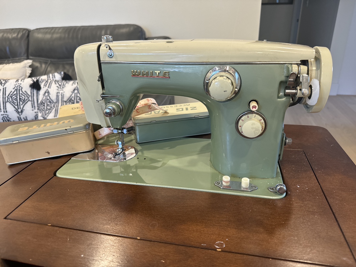 White Sewing Machine