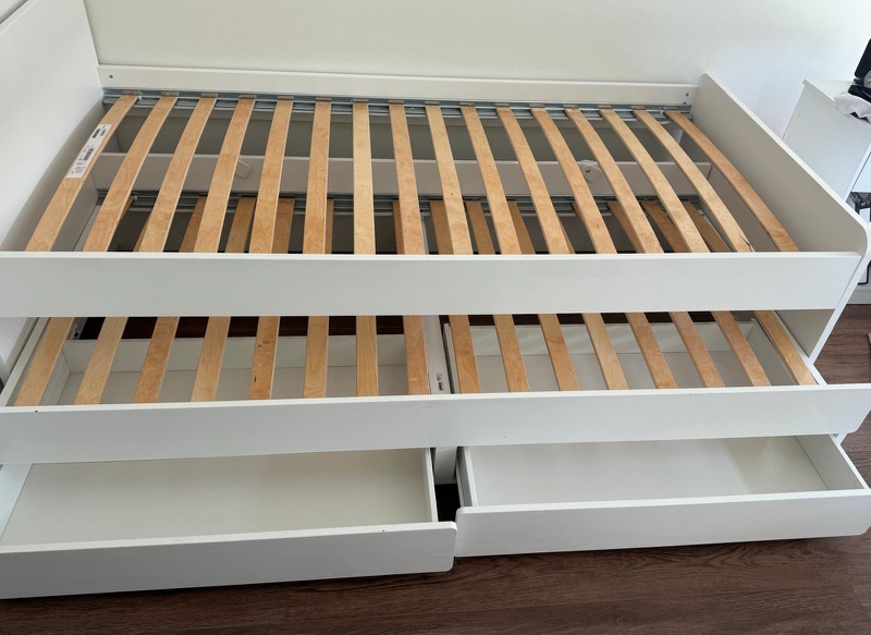 Bed with storage - photo 4