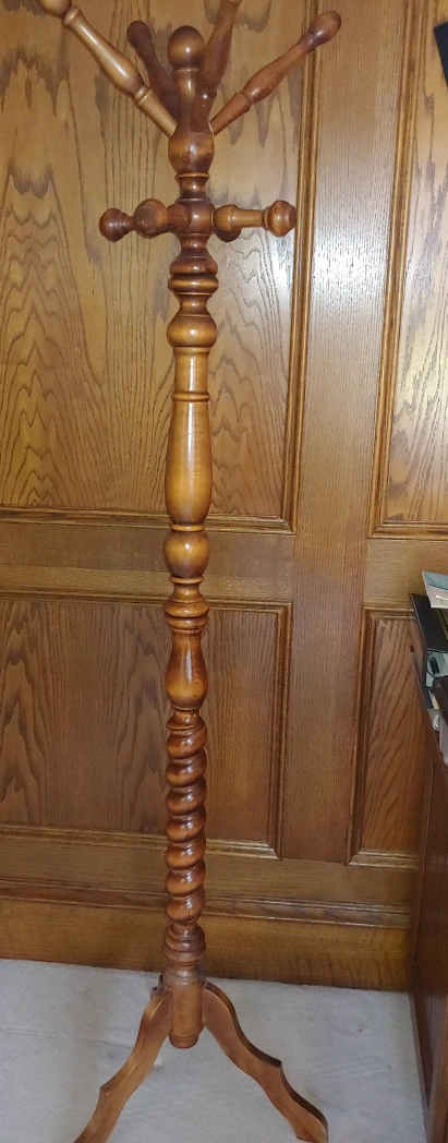 Solid Wood Coat Rack