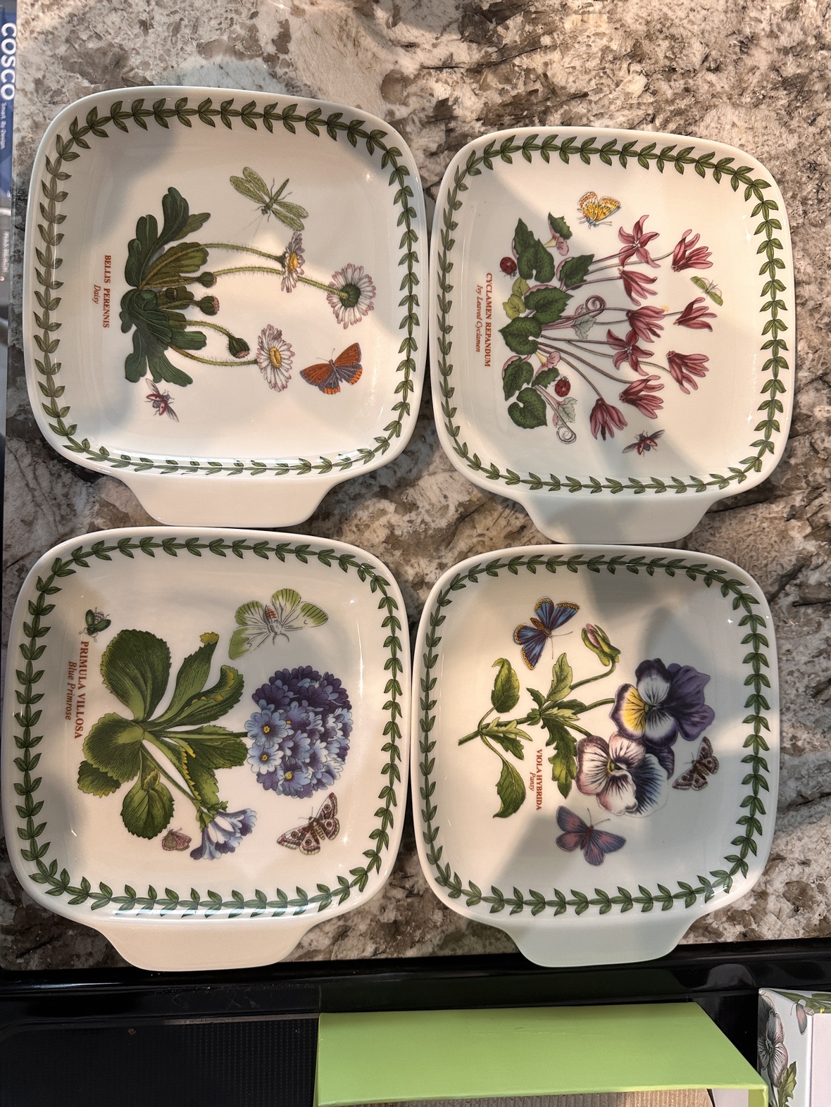 Portmeirion Botanic Garden Teaspoons & Canape dish - photo 2