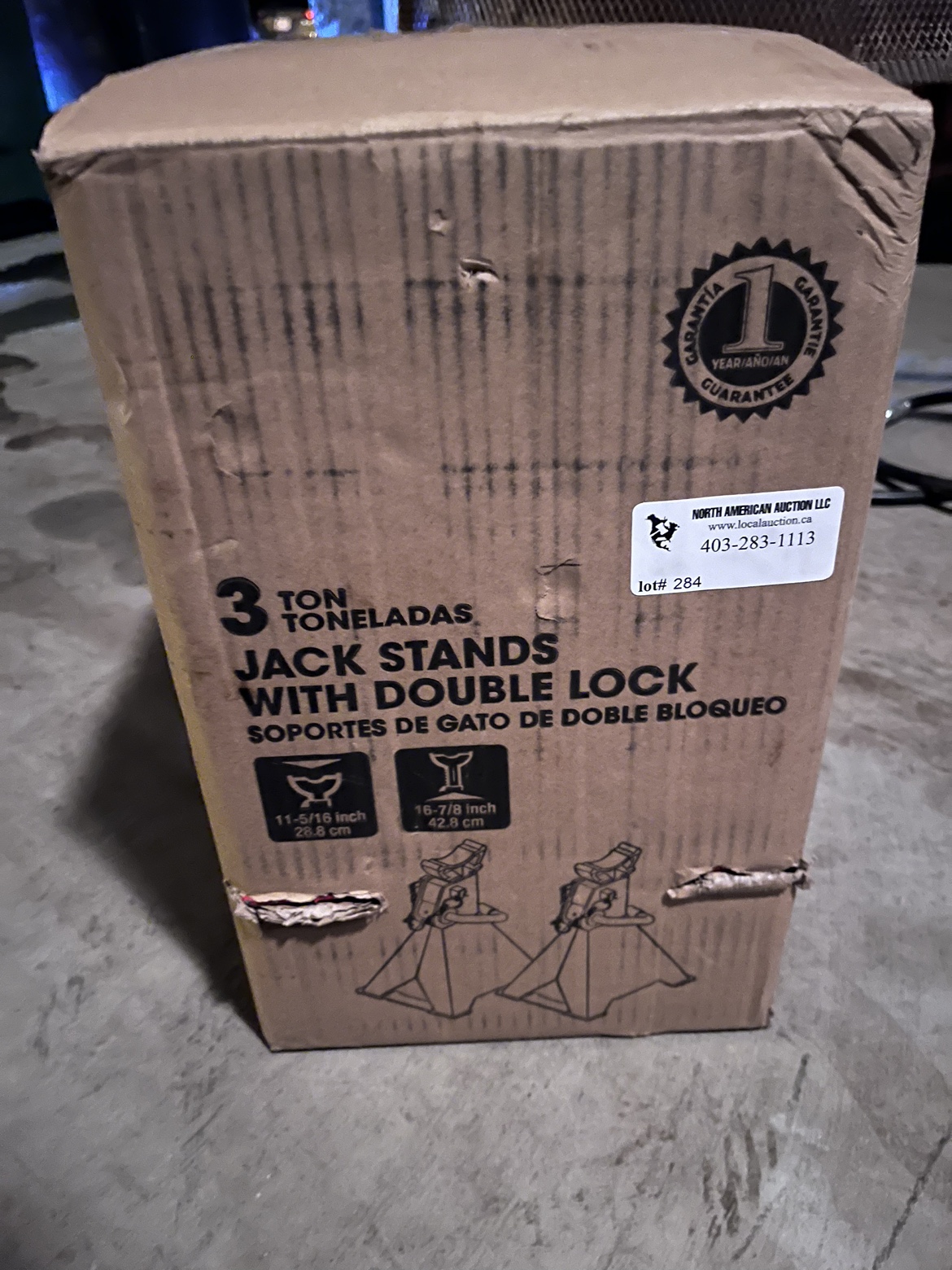 3 Ton Jack Stands with Double Lock - photo 2