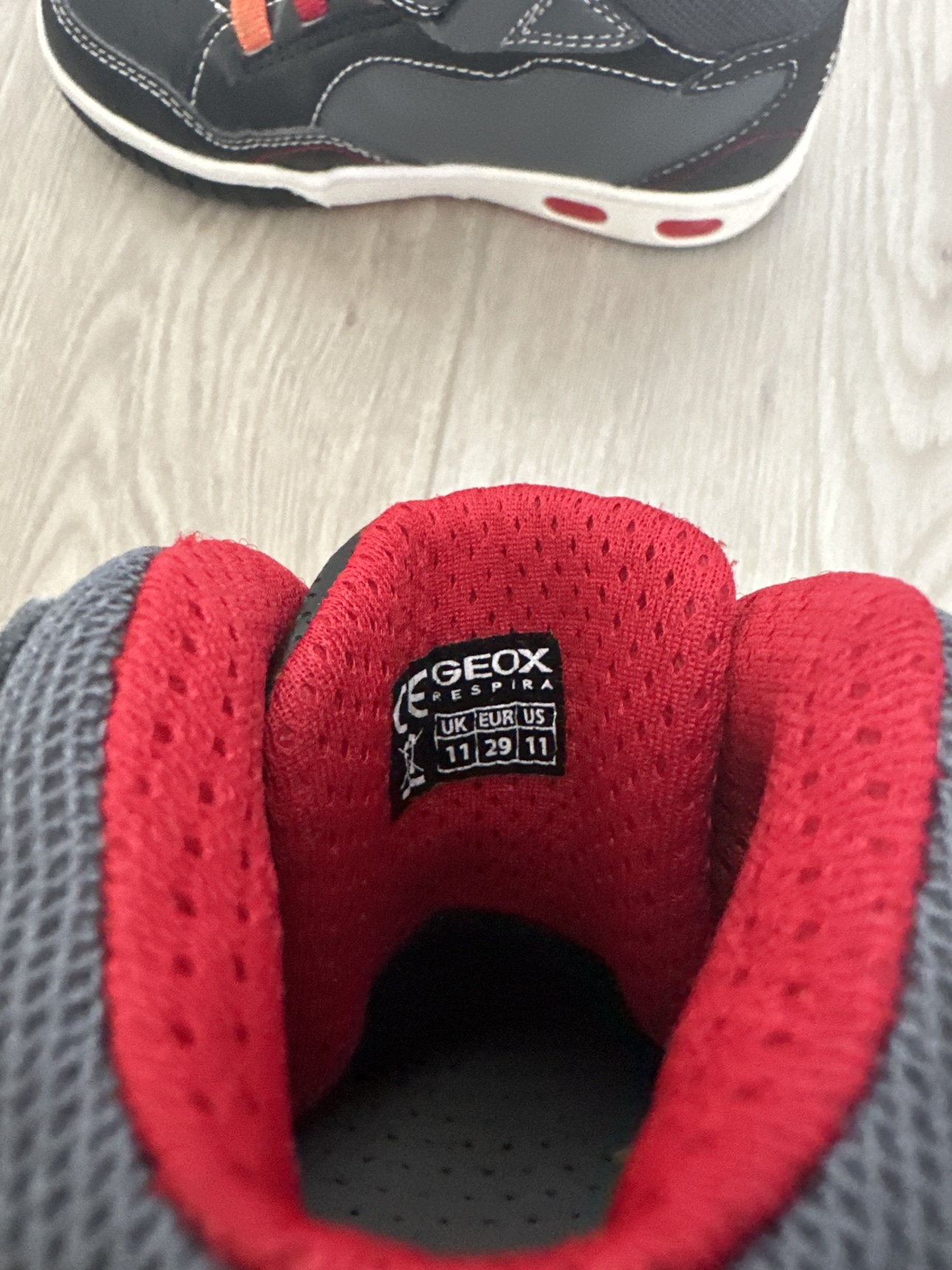 Boys' Black Geox Sneakers - photo 3
