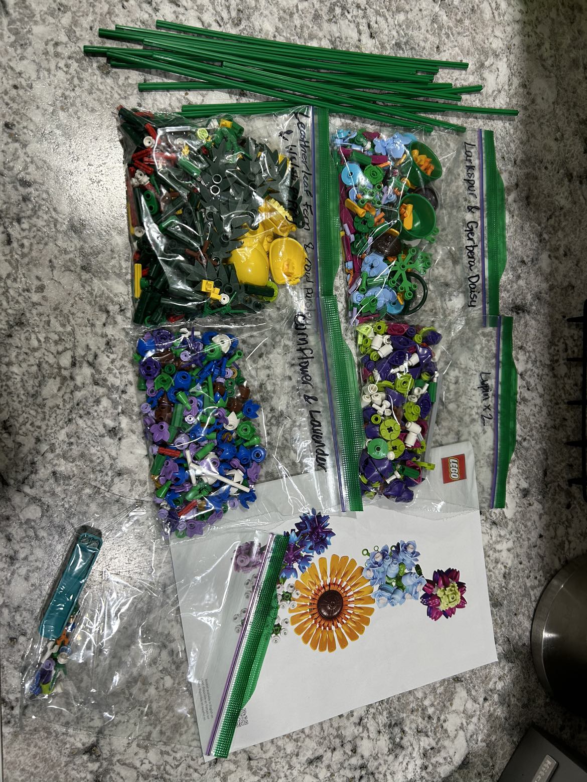 Wildflower Botanical Collection Lego - photo 4