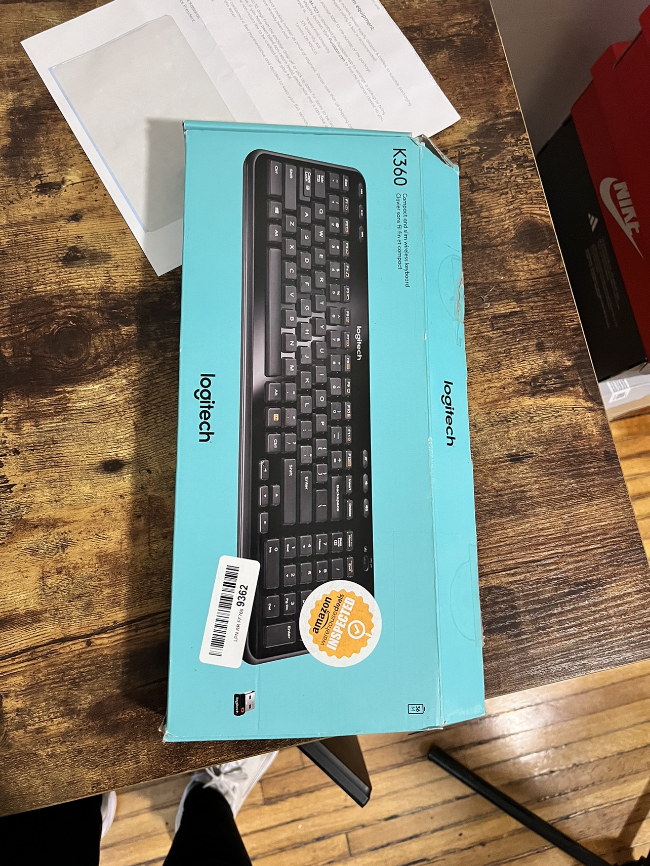 Logitech K360 Wireless Keyboard - photo 2