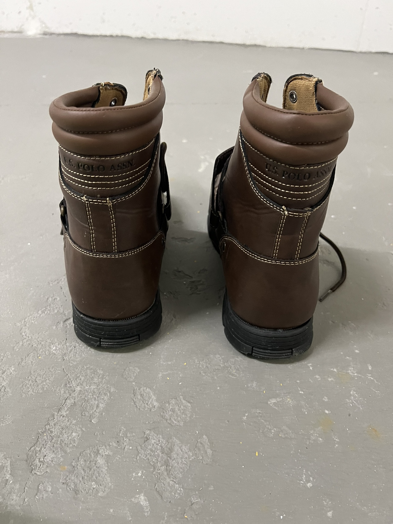 US Polo Assn. Brown Boots - Shoes - photo 2