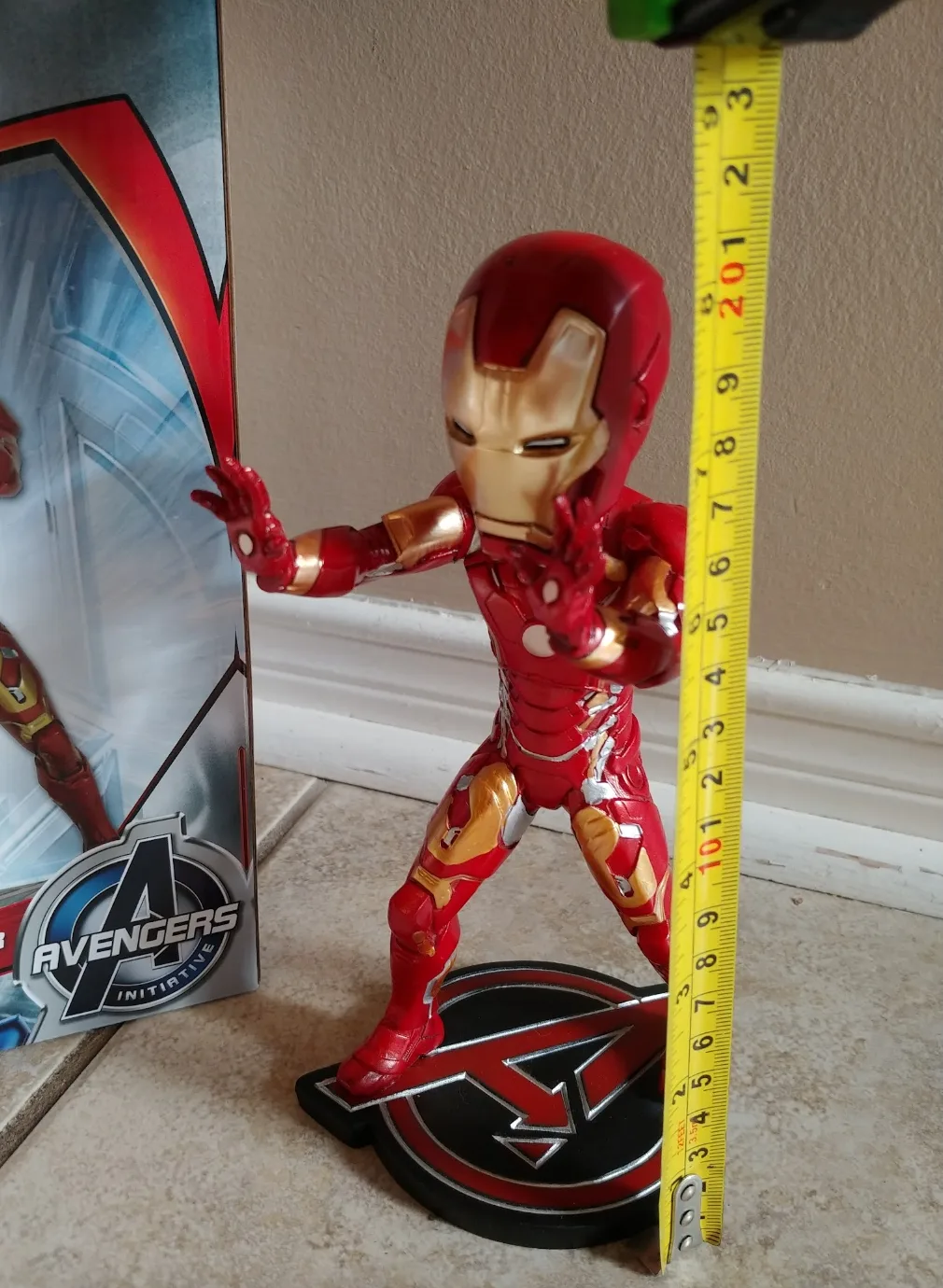 Neca Marvel Avengers Age of Ultron Iron Man Head Knocker image indicator(4)