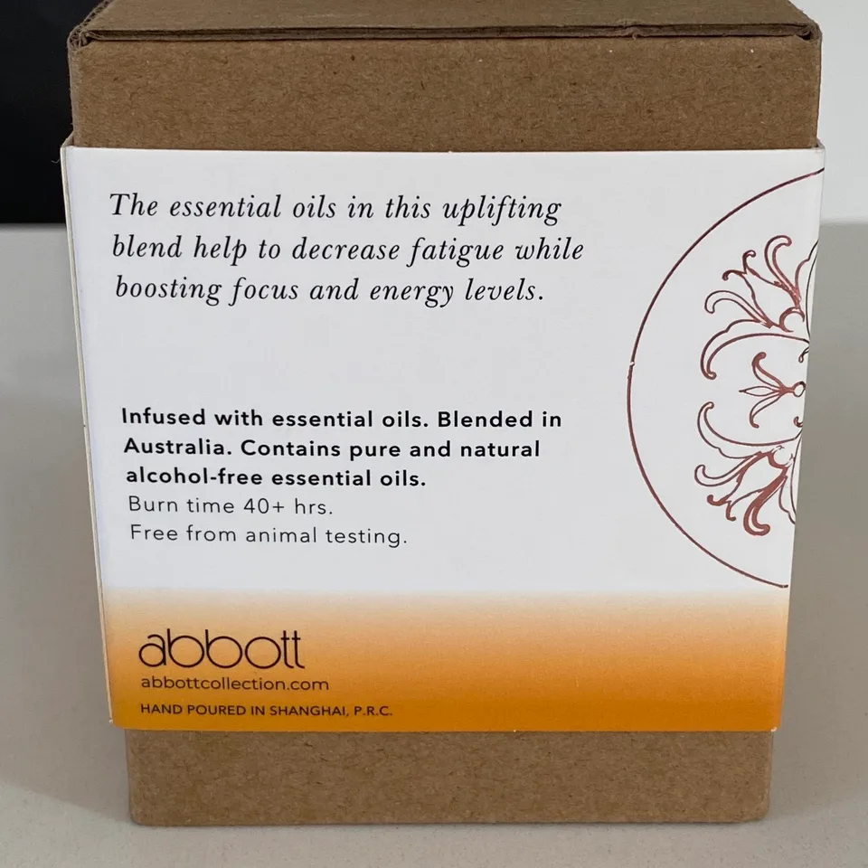 NEW - Aroma Botanical Wellbeing Aromatherapy Candle - Energy image indicator(2)