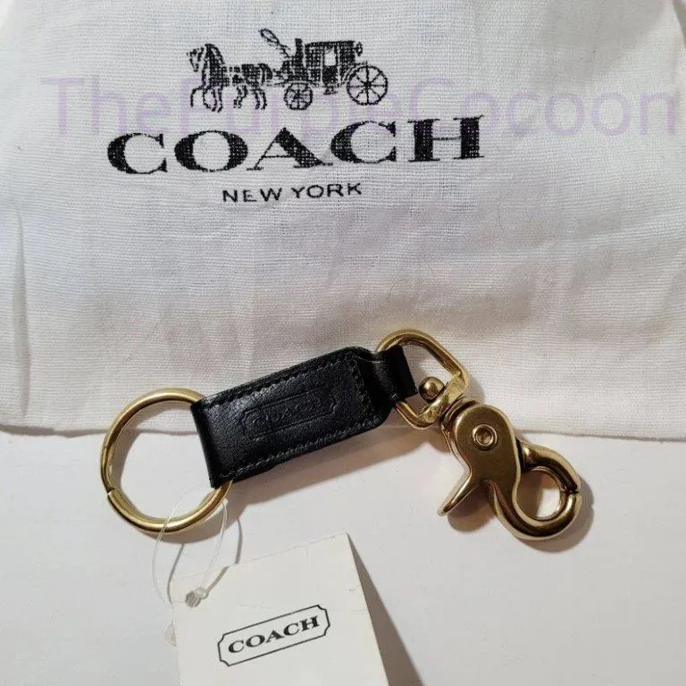 Coach Vintage Trigger Snap Key Fob 7212 image indicator(3)