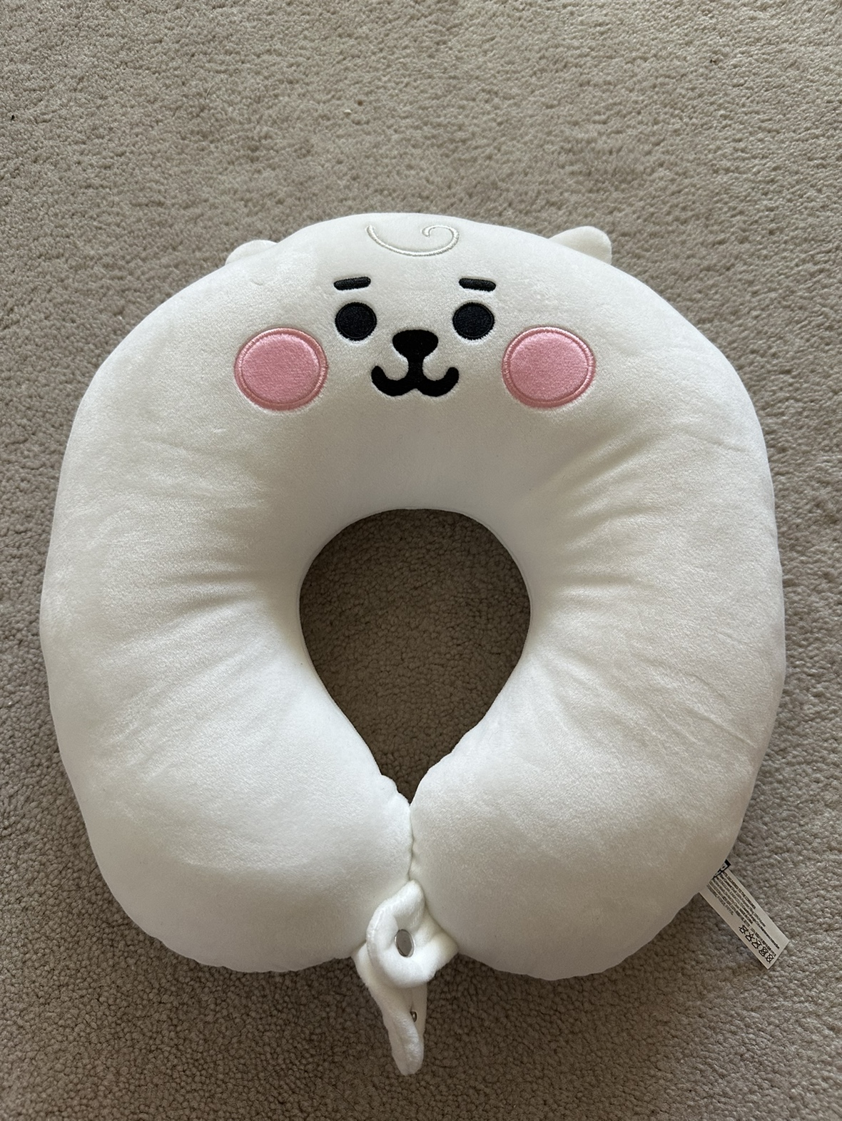 BT21 RJ Travel Pillow