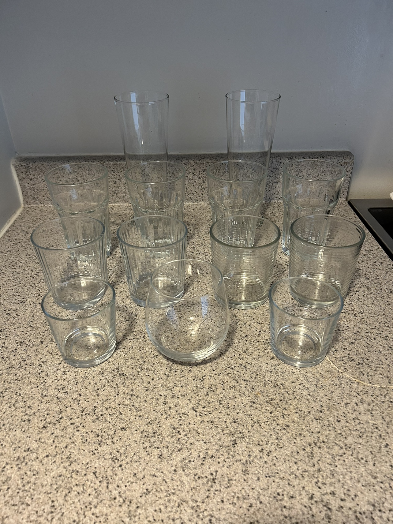 Set of Glassware