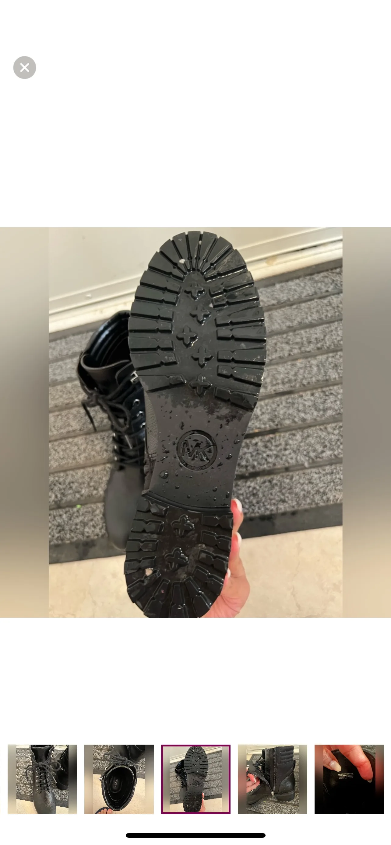 Michael Kors Black Boots image indicator(6)