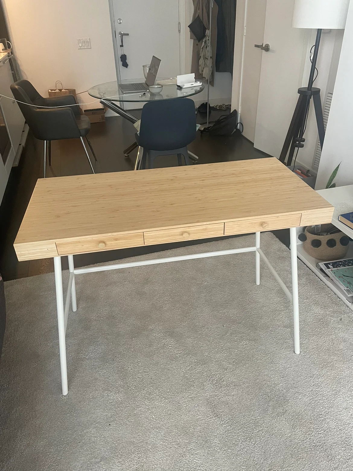 IKEA LILLÅSEN Desk (like new, original price $219 + tax) thumbnail
