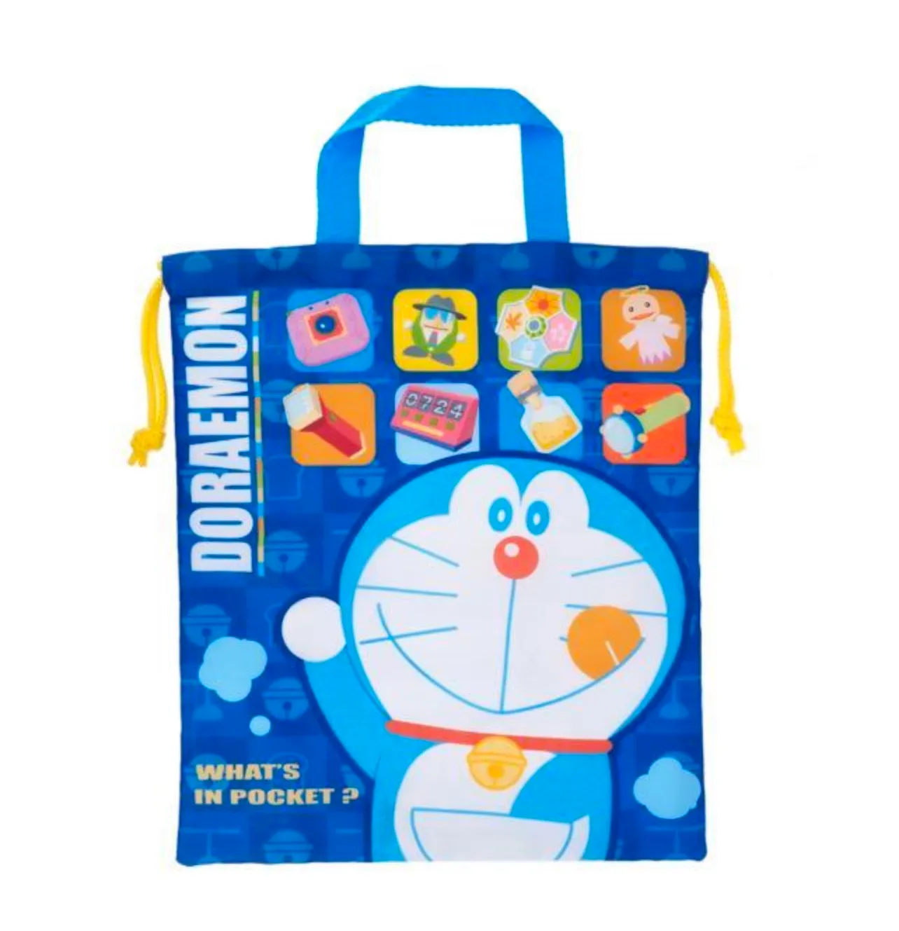Kids drawstring bag Doraemon , Little Twins Star & Melody image indicator(2)