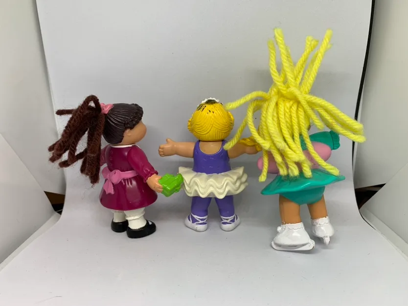 Lot of 3 Vintage 1992-94 McDonalds Cabbage Patch Toys Happy Meal image indicator(2)