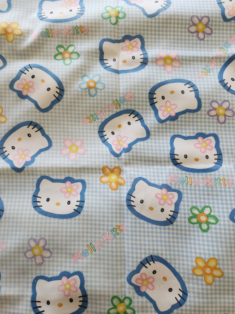 Hello Kitty Fabric Table Cover