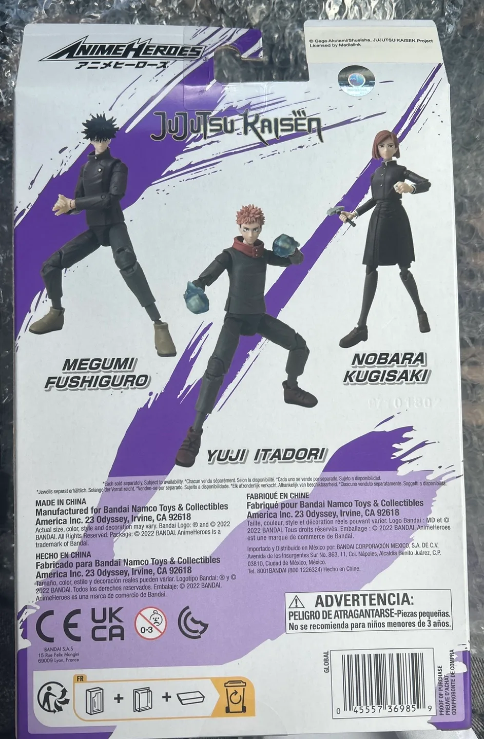 Brand new Anime Heroes Nobara Kugisaki Figure image indicator(2)