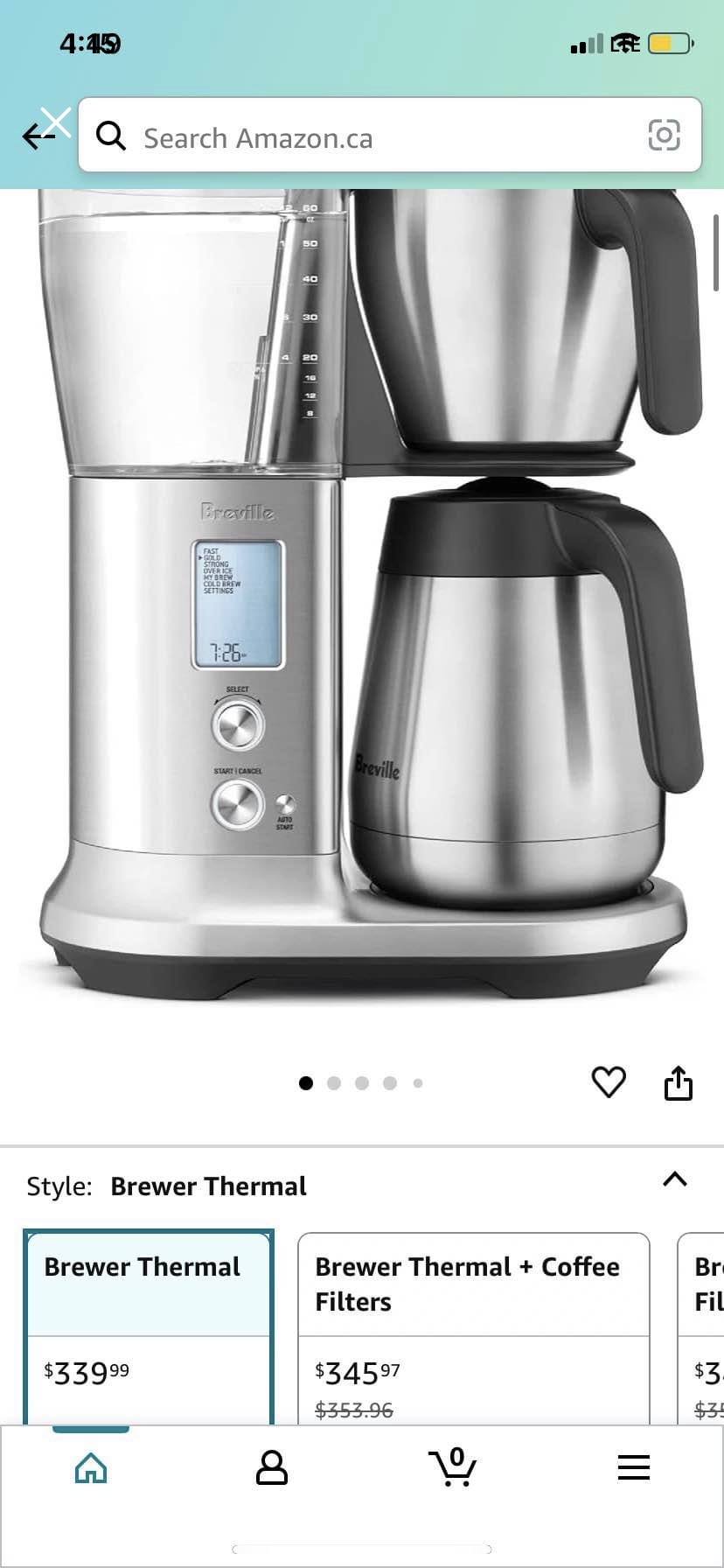 Breville Precision Brewer Thermal - photo 5