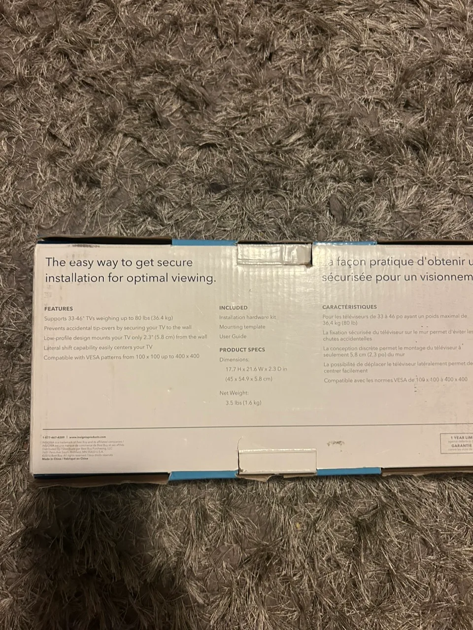 Insignia TV Wall Mount 33-46" image indicator(3)