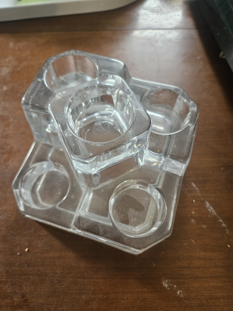 Glass Candle Holder #freecycle