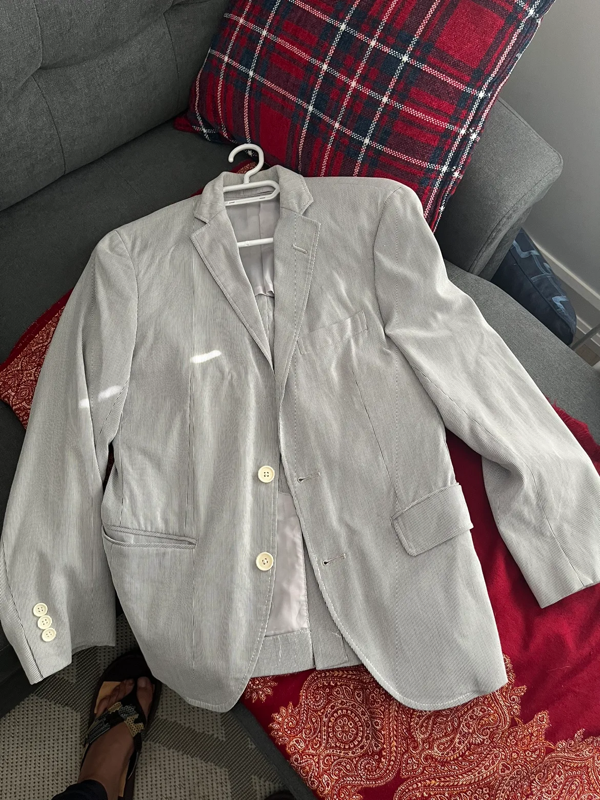 Striped Blazer Size XS - M thumbnail