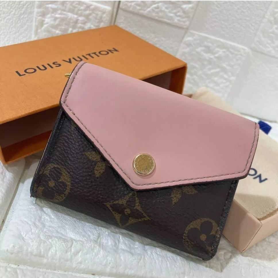 Louis Vuitton Monogram Portefeuille Zoe Rose