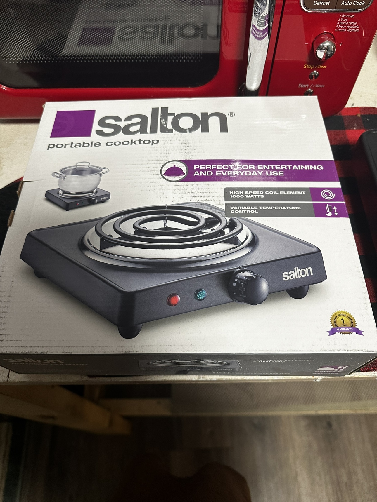 Salton Portable Cooktop - photo 2