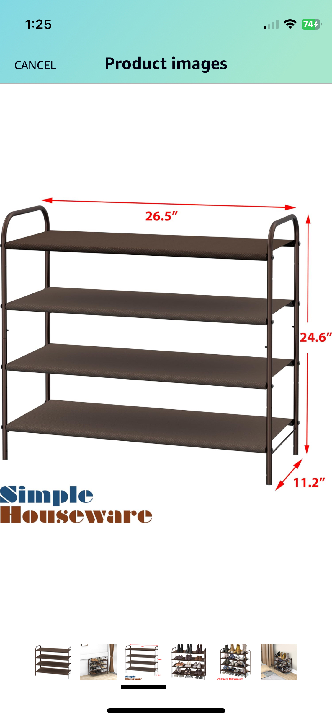 Shoe rack