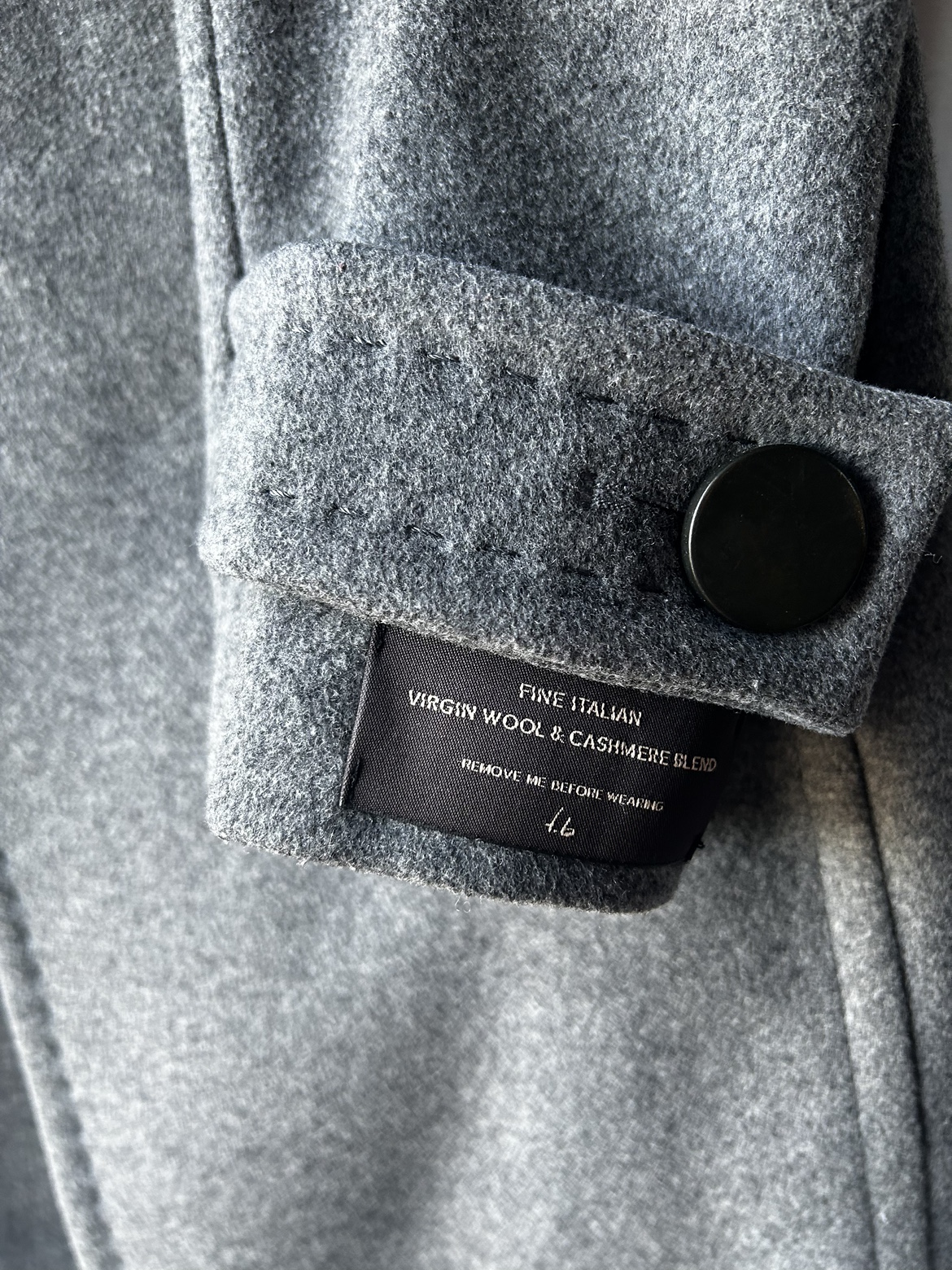 t. babaton Grey wool Coat - photo 5