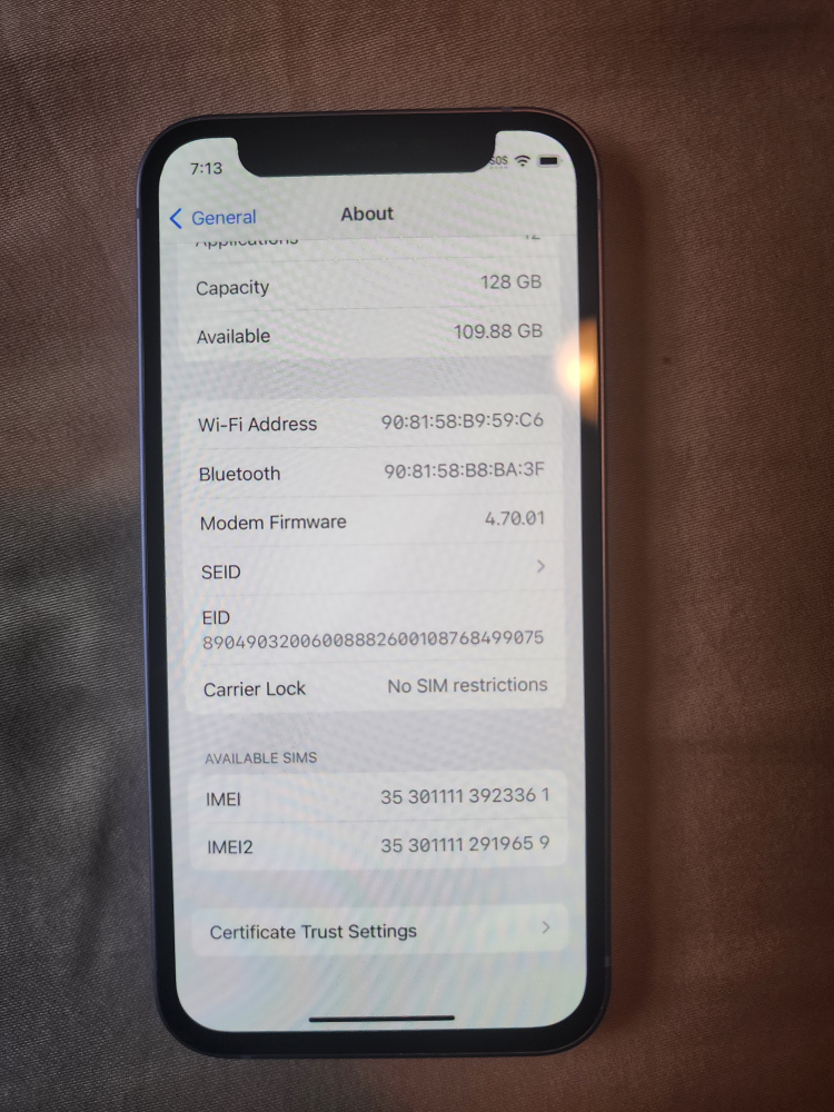 iPhone 12 mini 128gb purple - photo 3