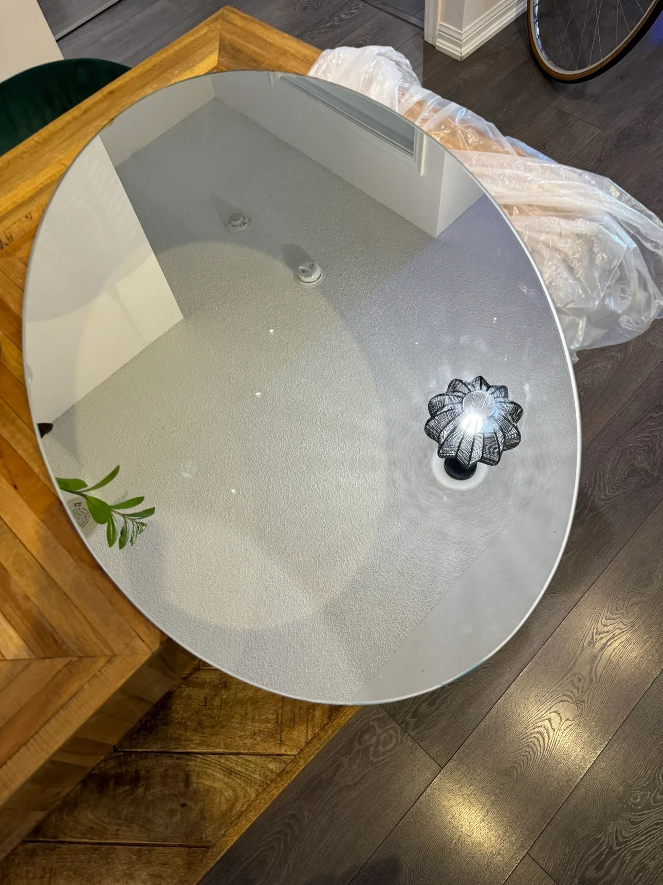 Oval Mirror with No Mounting 24" x 36" thumbnail