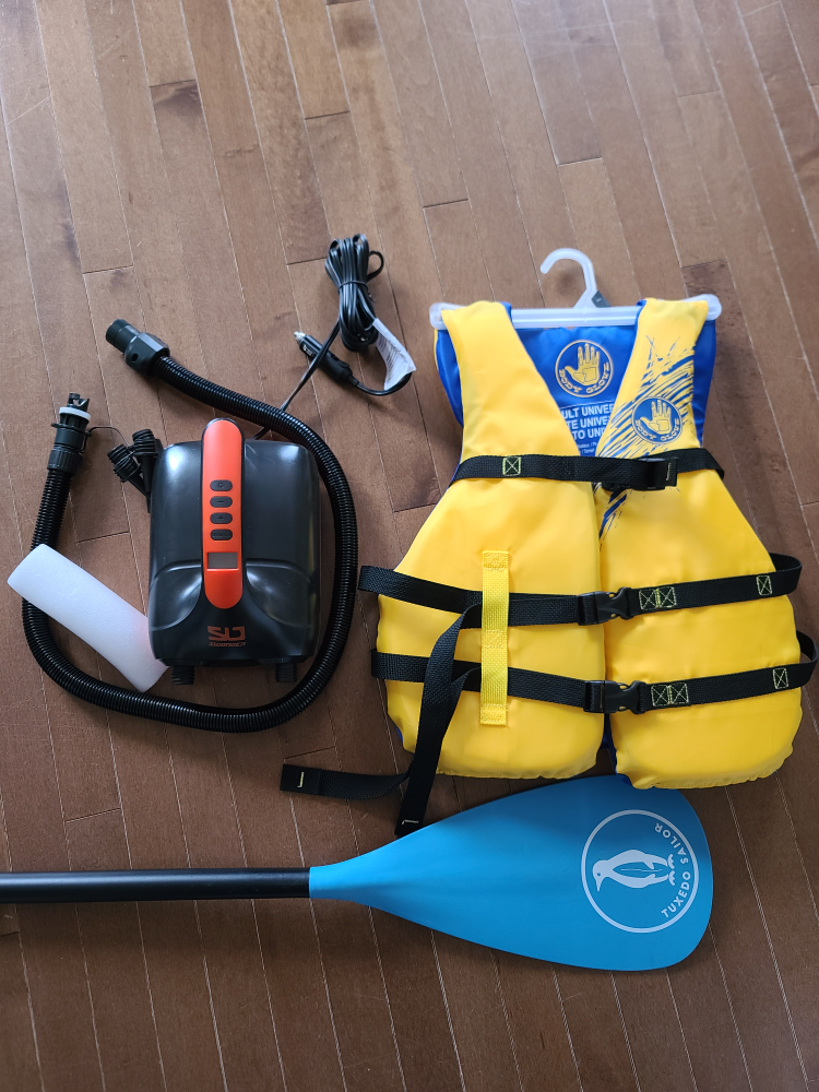 11 feet GoPlus Inflatable Stand Up Paddleboard - photo 2